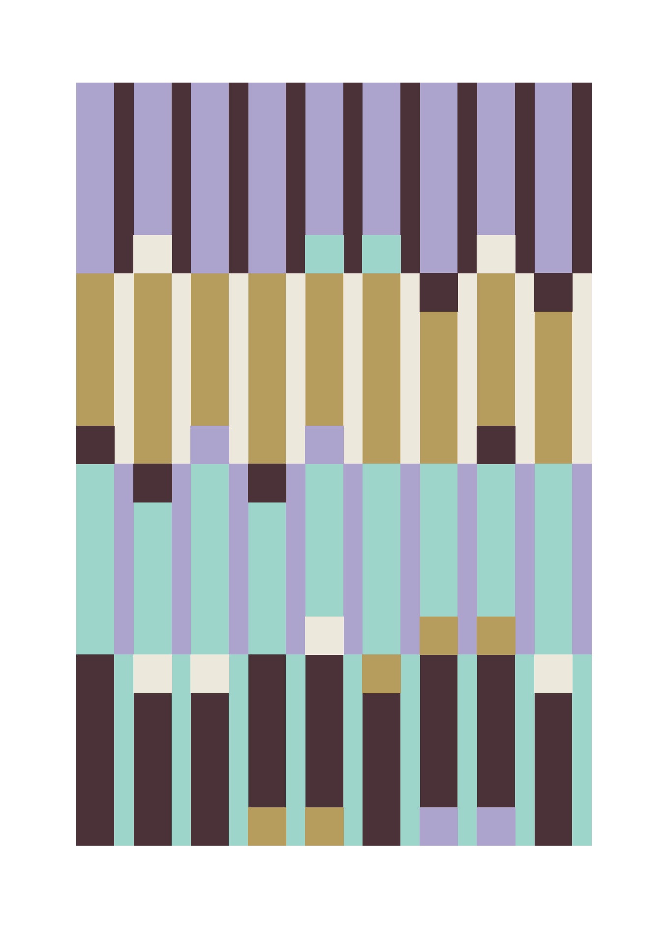 Dutches geometric art print