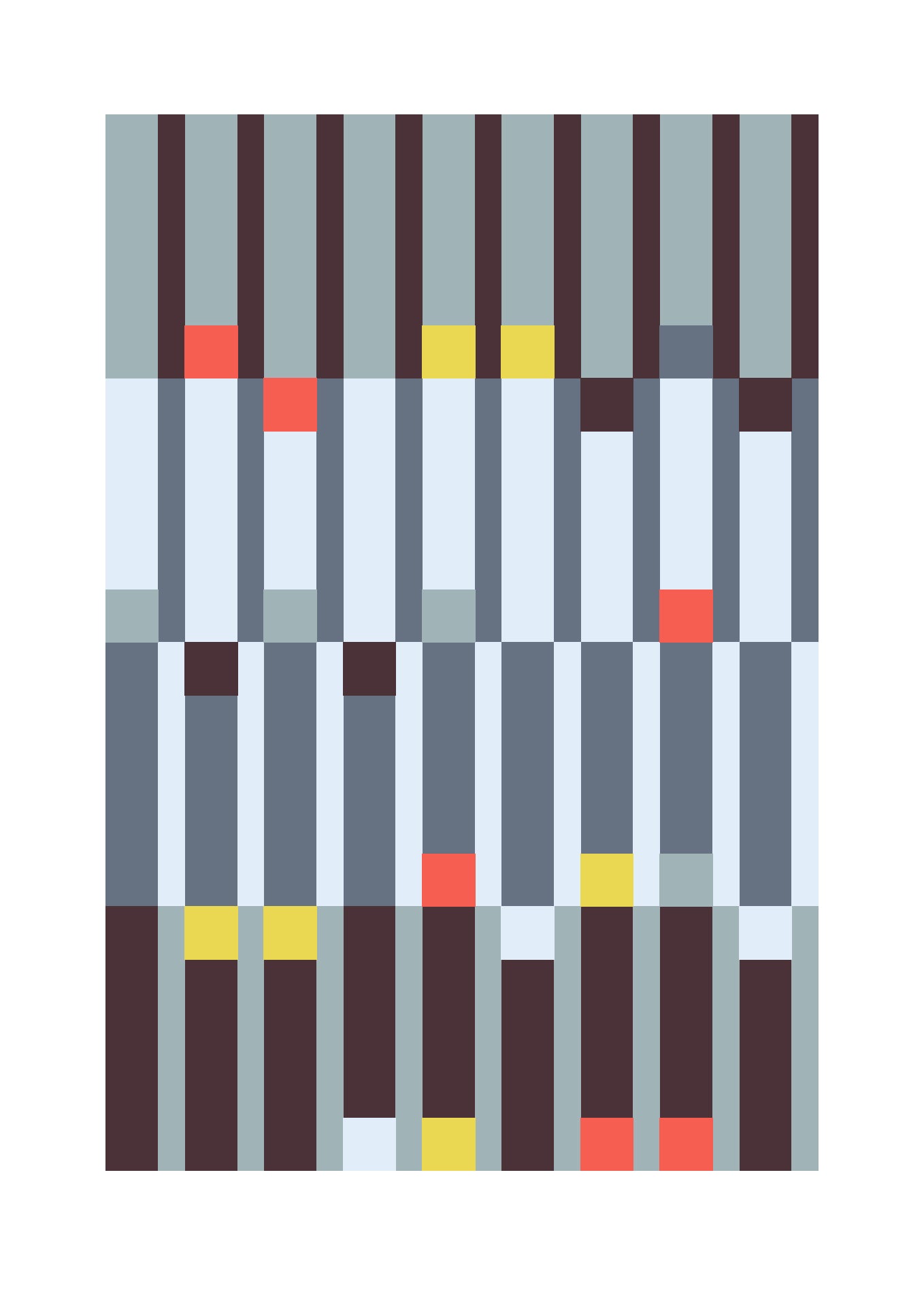 Dutches geometric art print