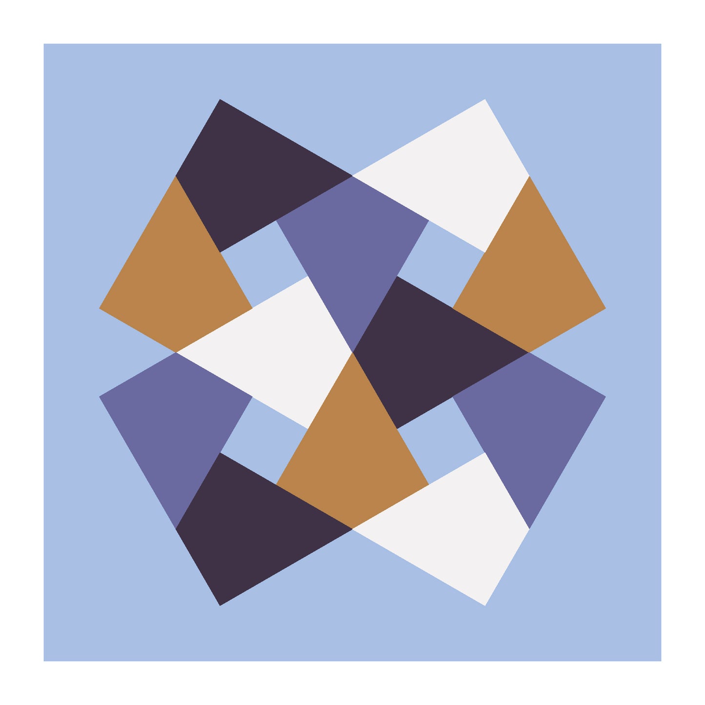 Dutches geometric art print