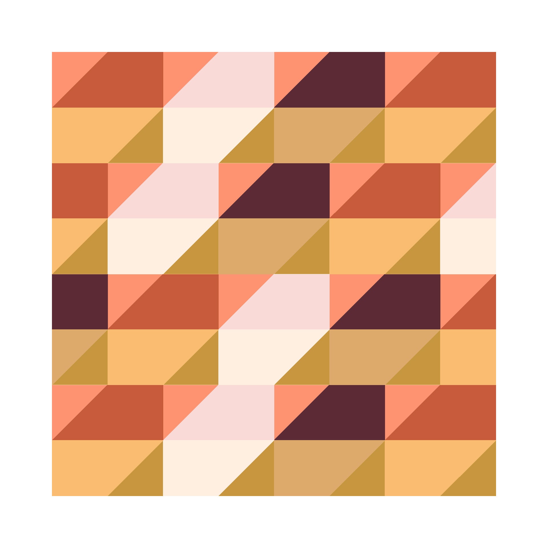 Dutches geometric art print