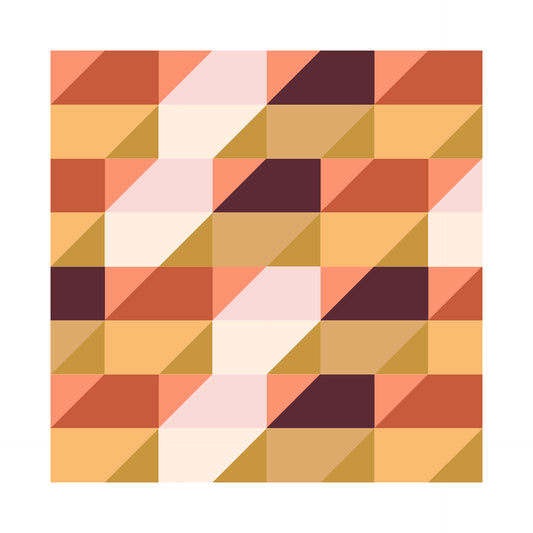 Dutches geometric art print