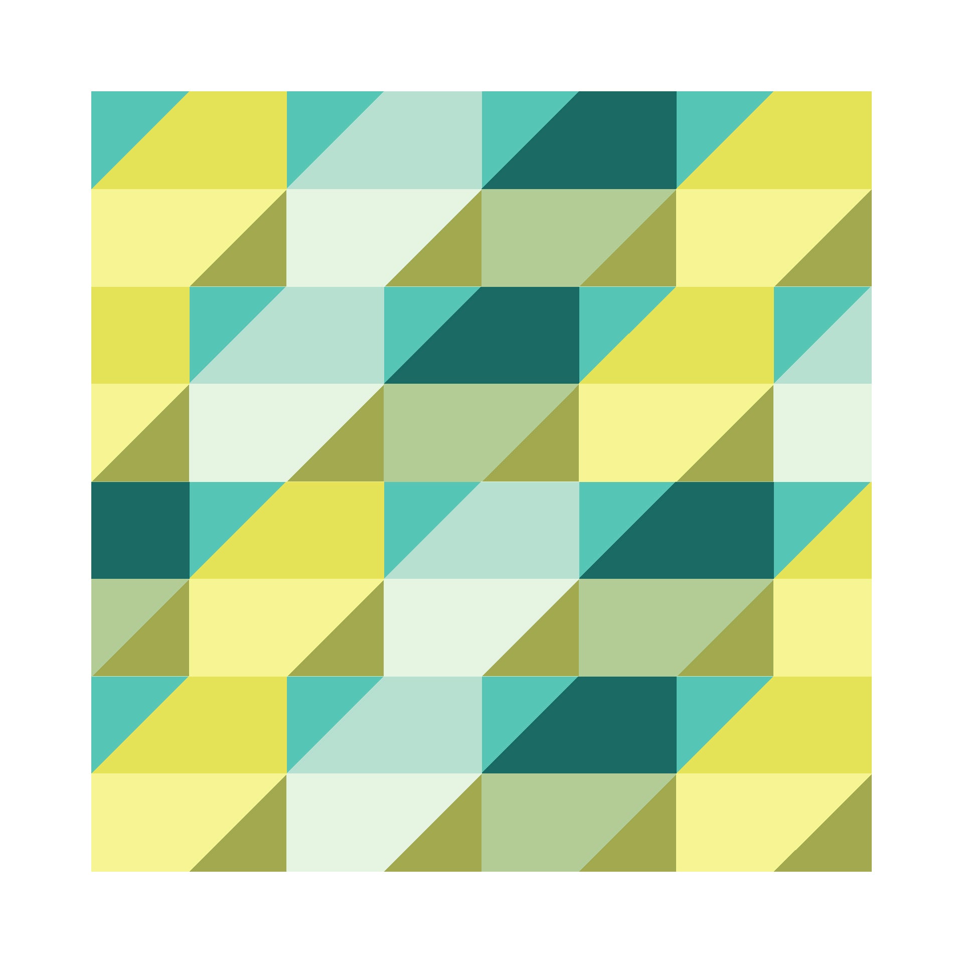 Dutches geometric art print