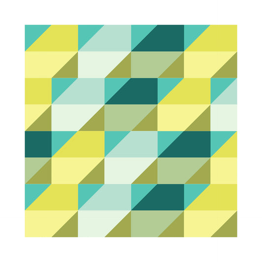 Dutches geometric art print