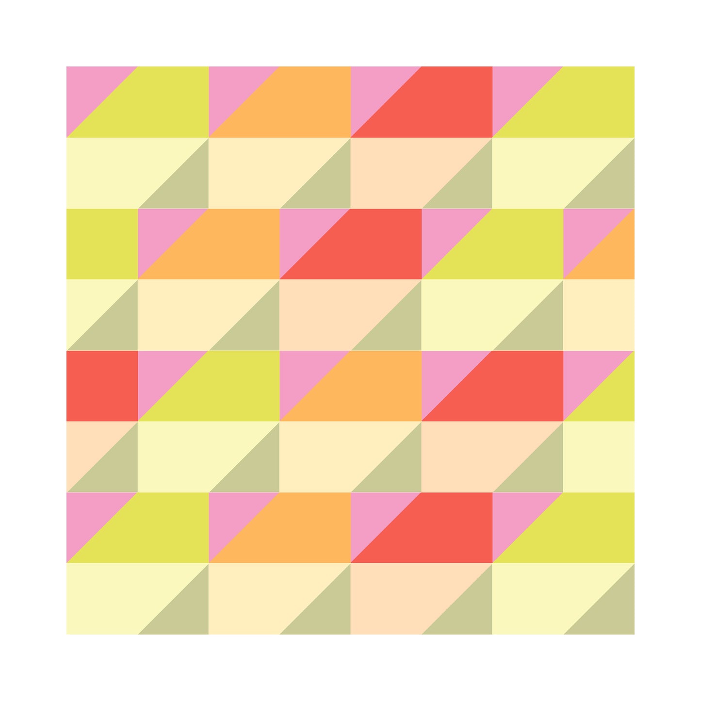 Dutches geometric art print