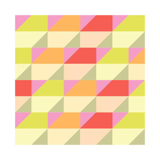 Dutches geometric art print