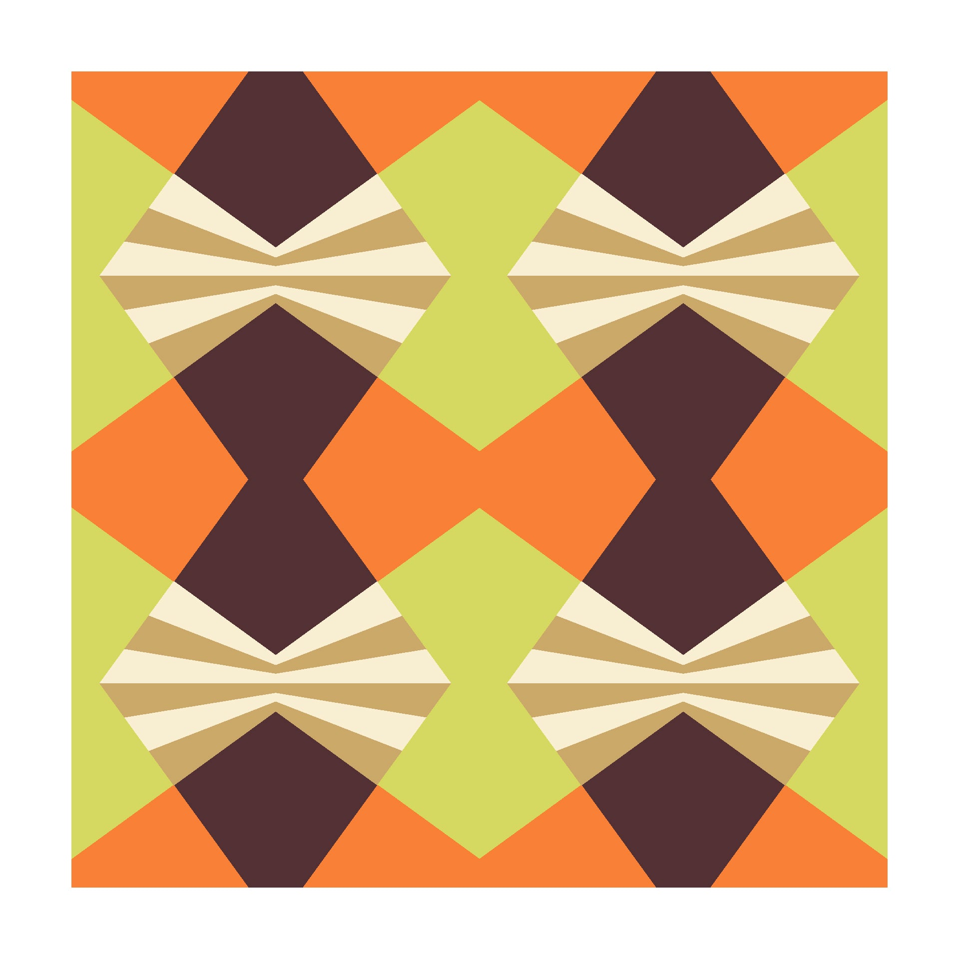 Dutches geometric art print