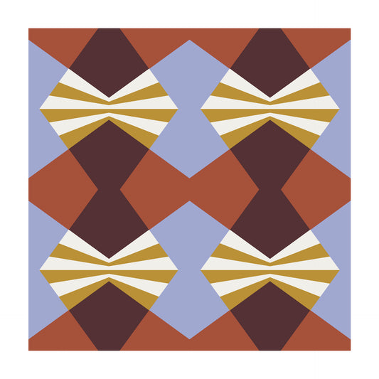 Dutches geometric art print