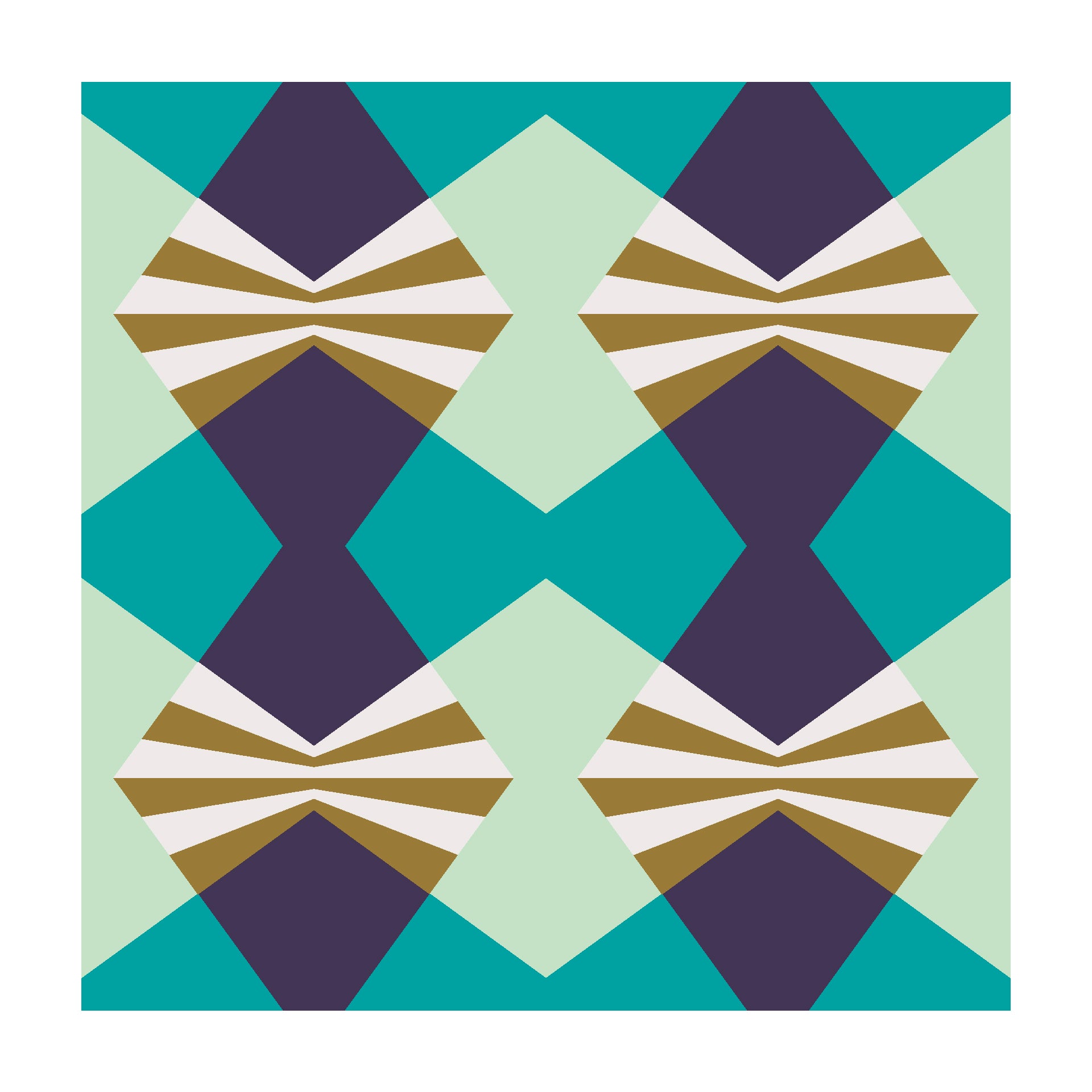 Dutches geometric art print