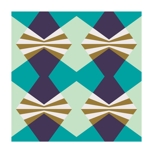 Dutches geometric art print