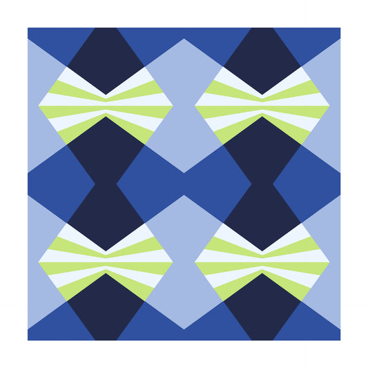 Dutches geometric art print
