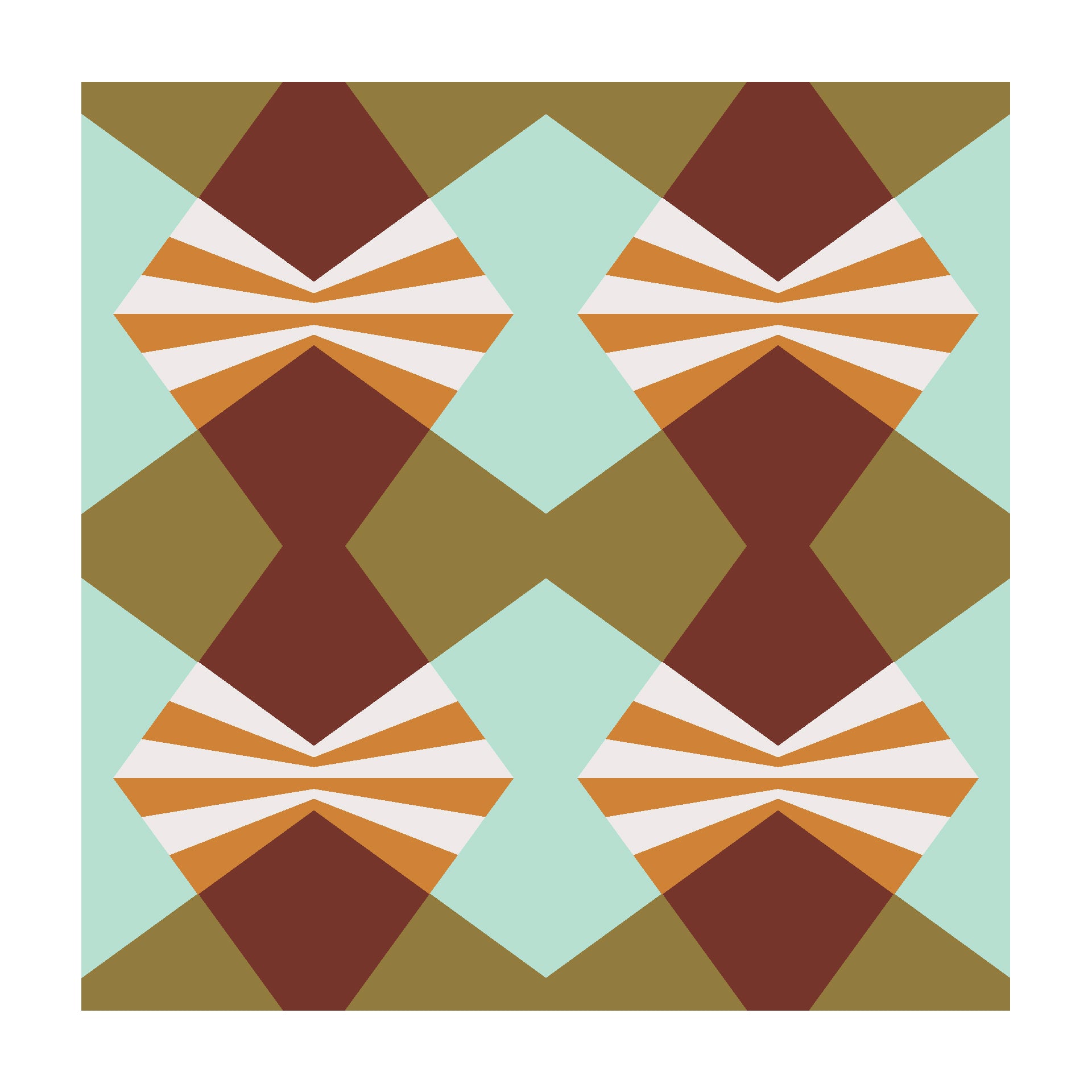 Dutches geometric art print