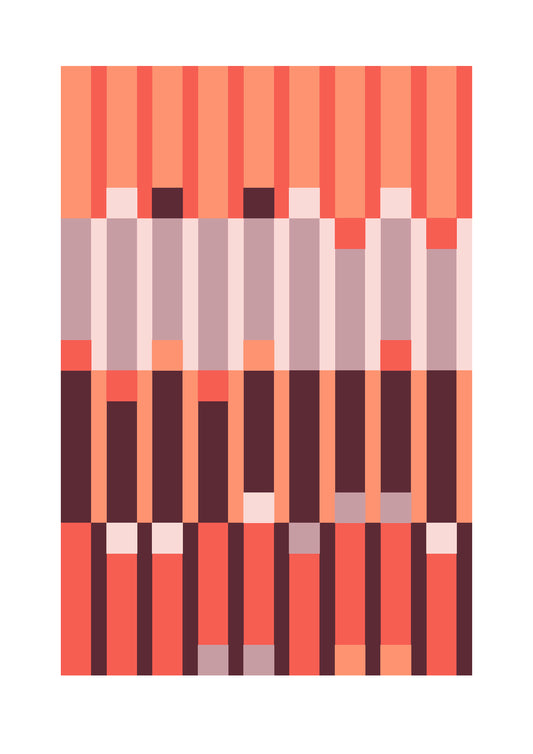 Dutches geometric art print