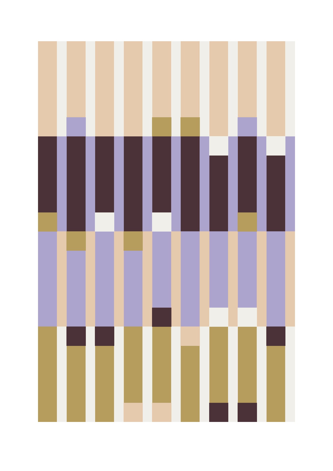 Dutches geometric art print