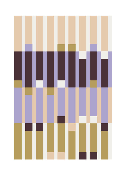 Dutches geometric art print