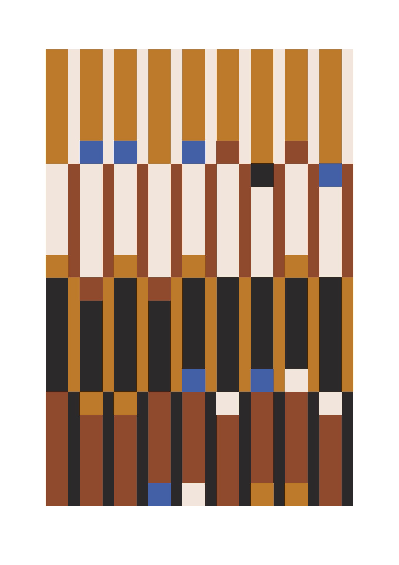Dutches geometric art print