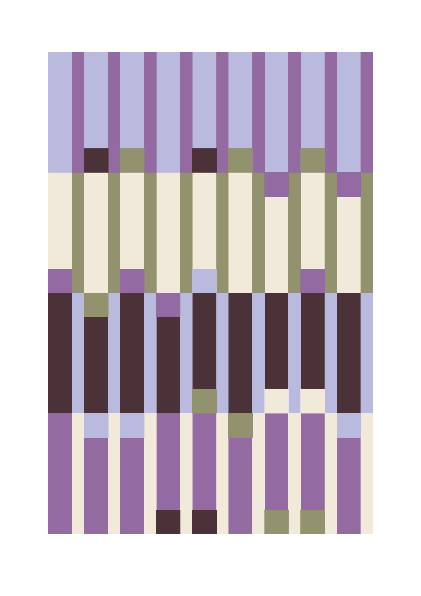 Dutches geometric art print