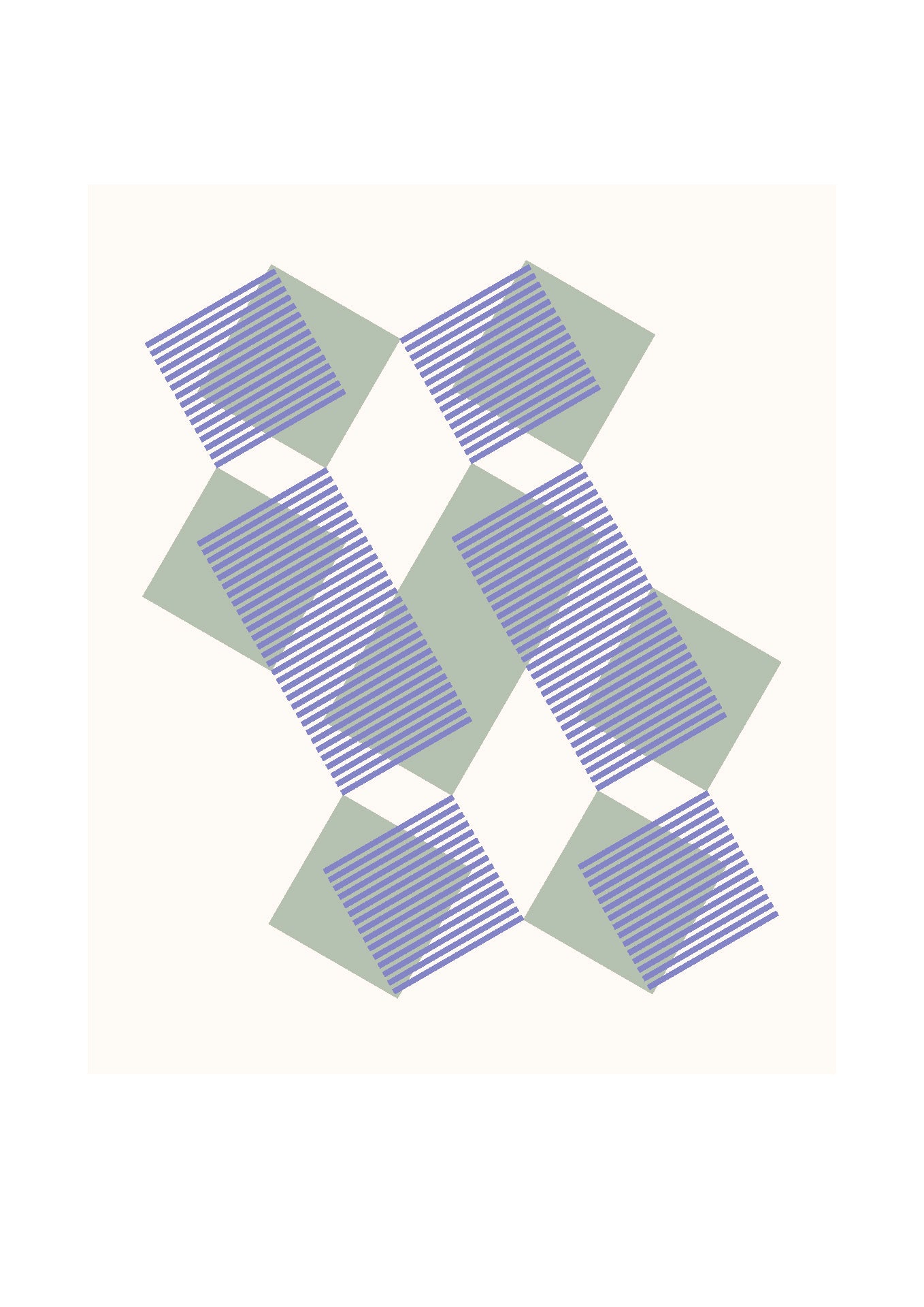 Dutches geometric art print