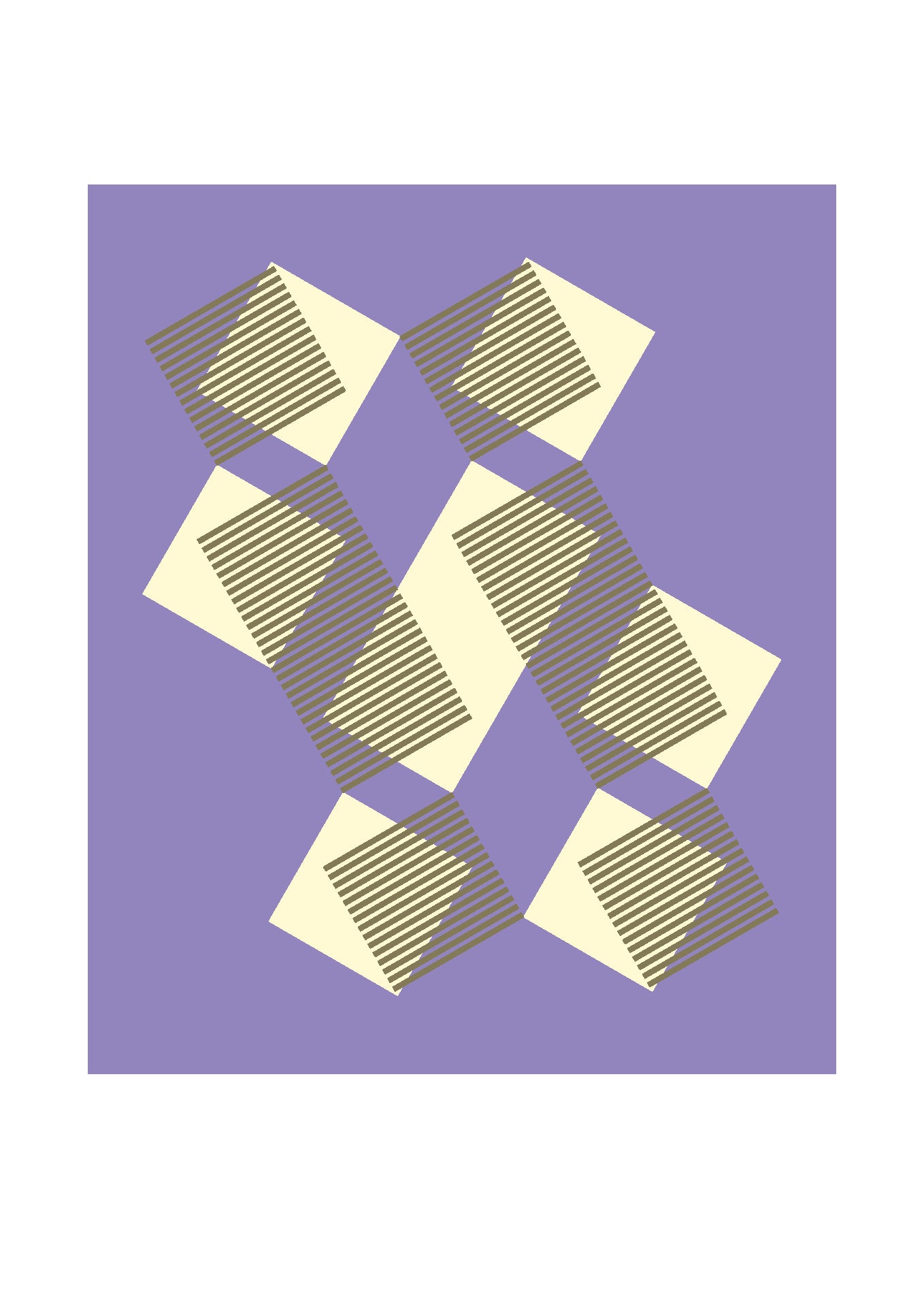 Dutches geometric art print