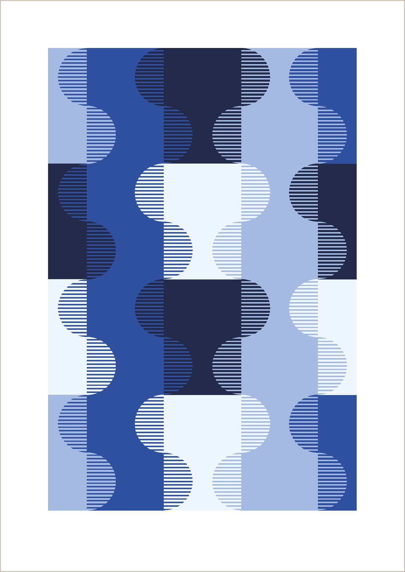 Dutches geometric art print