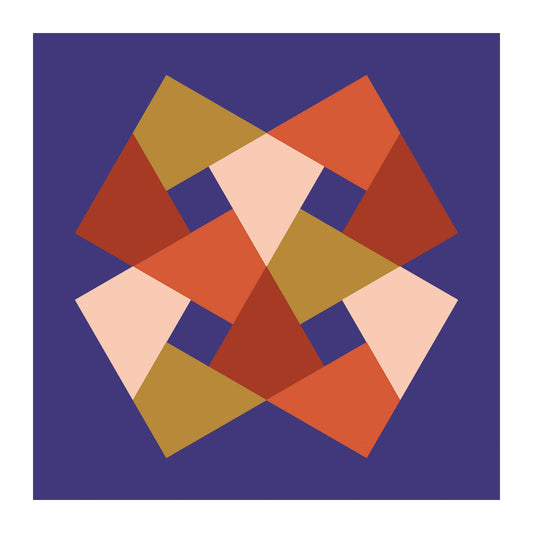 Dutches geometric art print