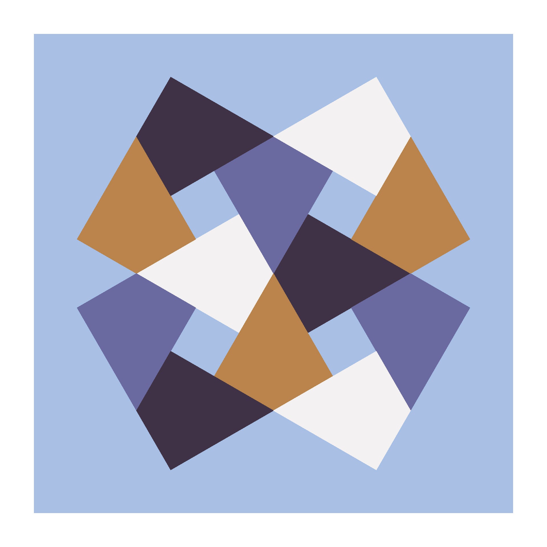 Dutches geometric art print