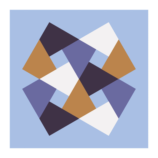 Dutches geometric art print