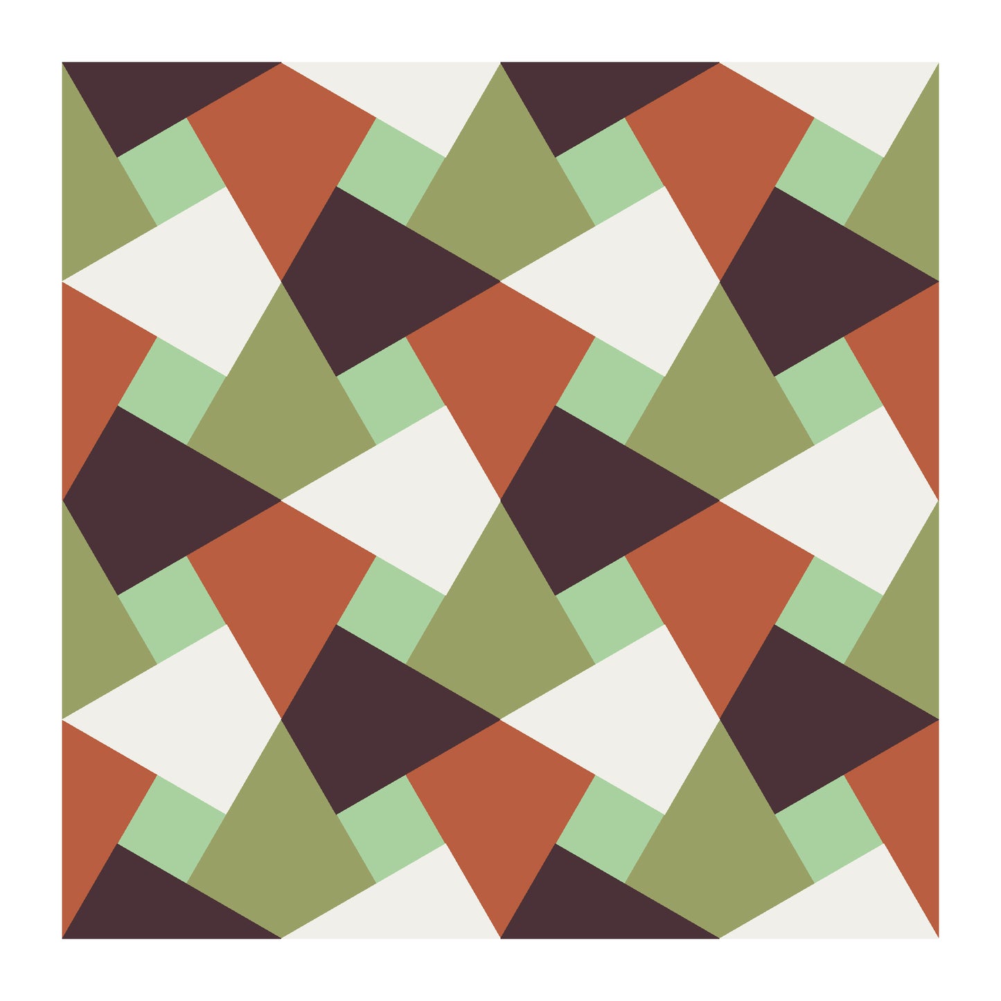 Dutches geometric art print