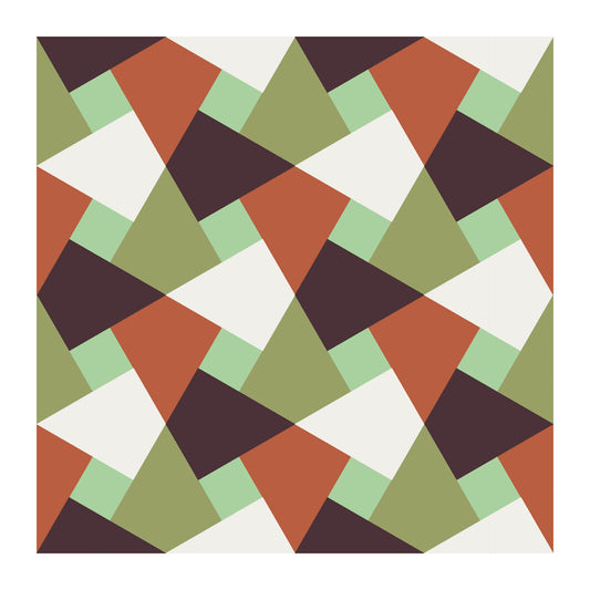 Dutches geometric art print