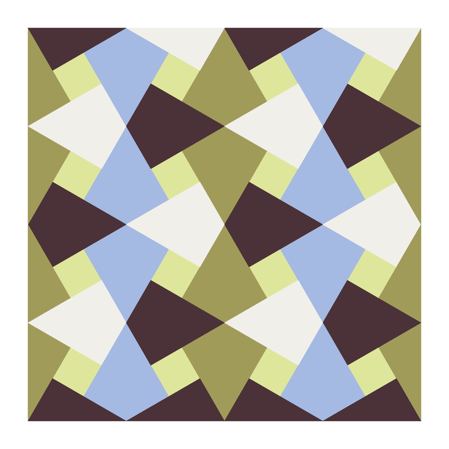 Dutches geometric art print