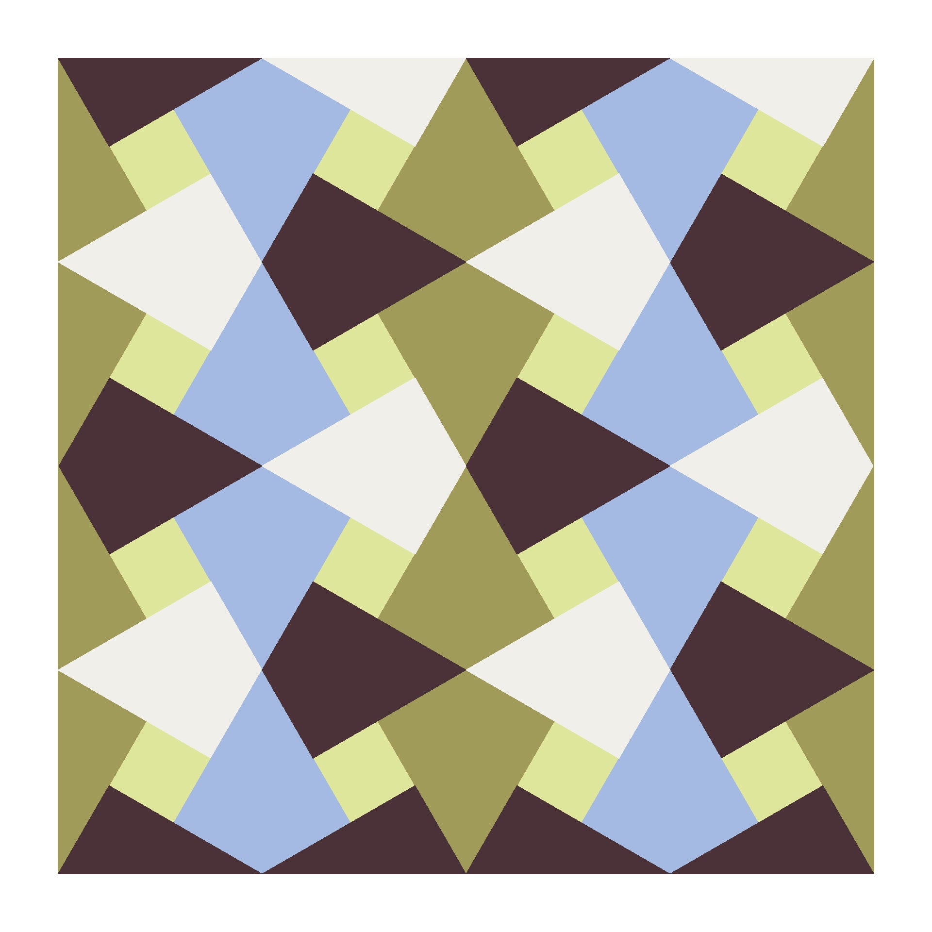 Dutches geometric art print