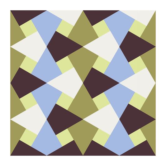 Dutches geometric art print