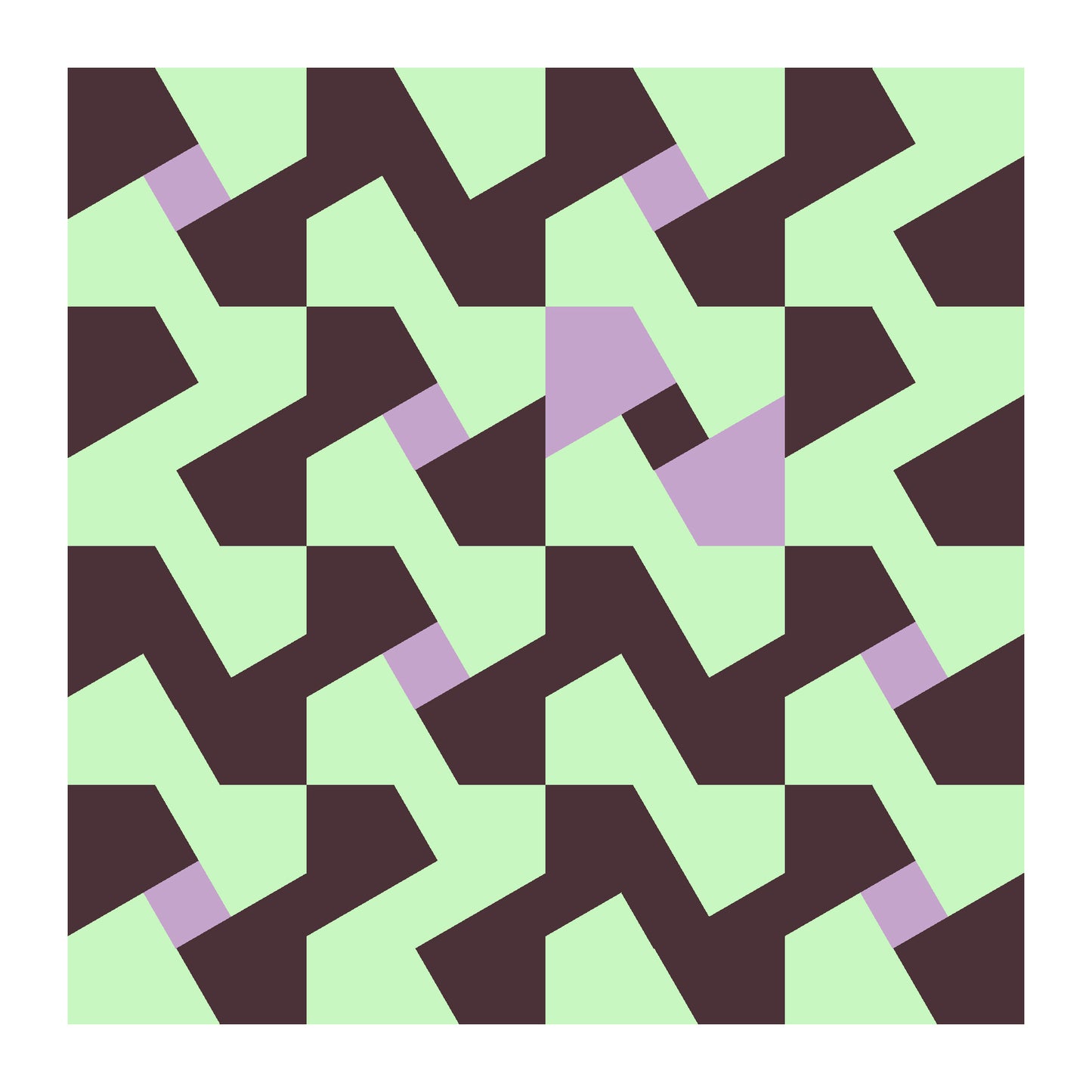 Dutches geometric art print