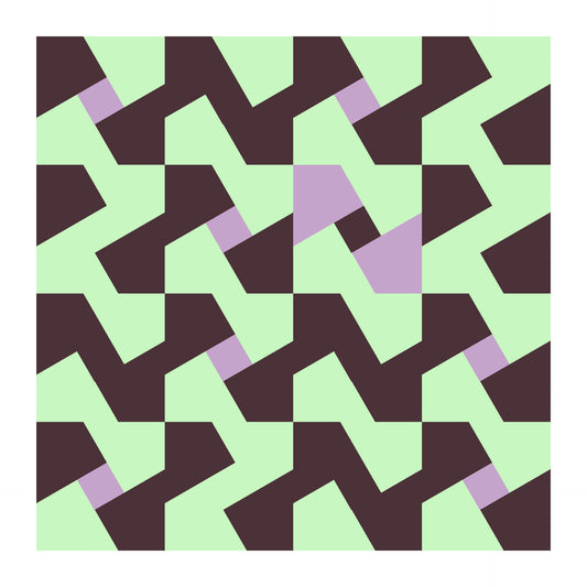 Dutches geometric art print